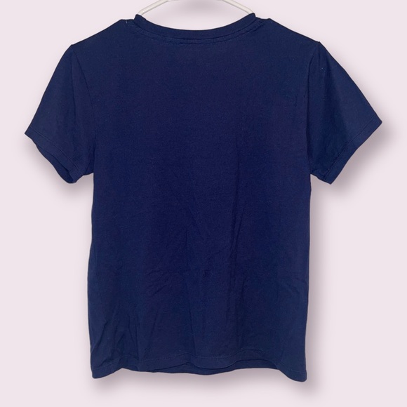 Champion Rainbow Graphic Navy Blue Logo Tee Size Youth Small - Picture 3 of 5